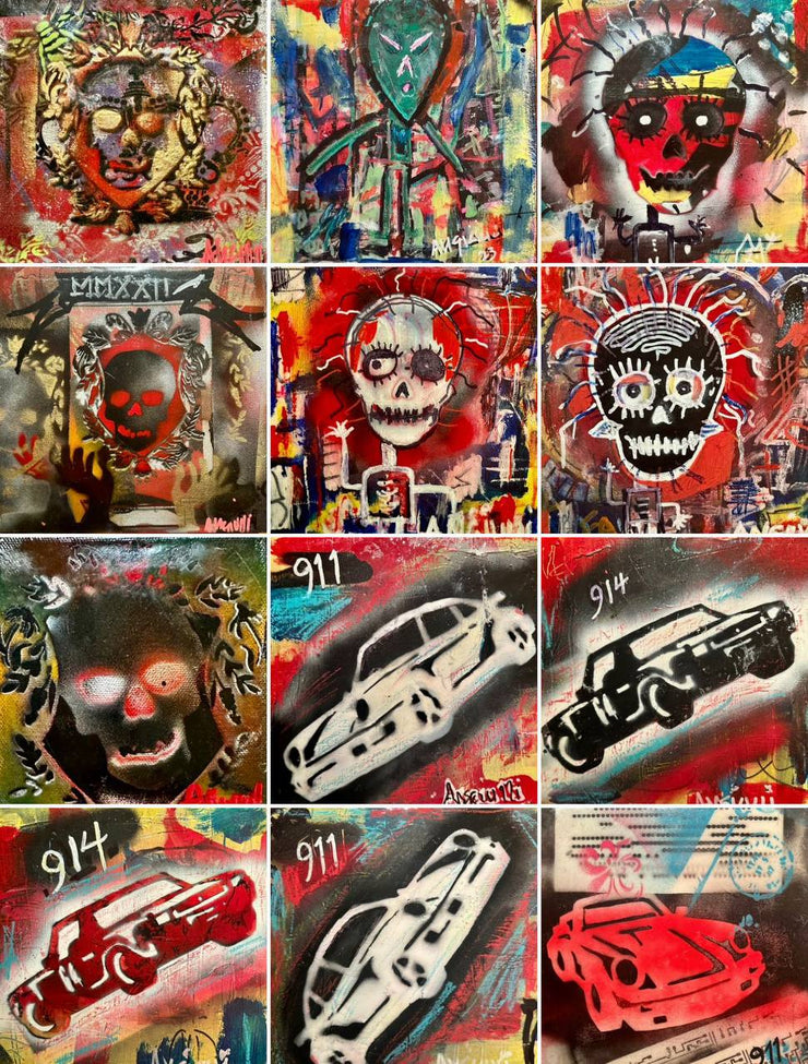 Car/Skull/Crown