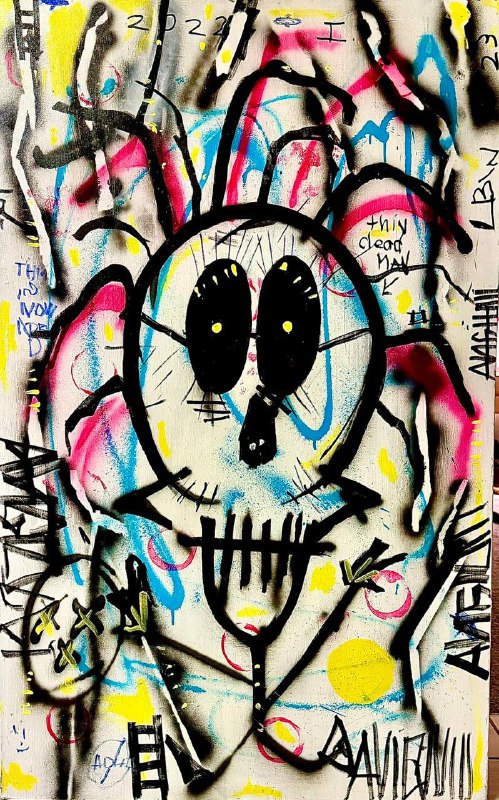 Neon Skull