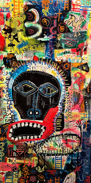 Watchers #13 Skull On Wood image 0