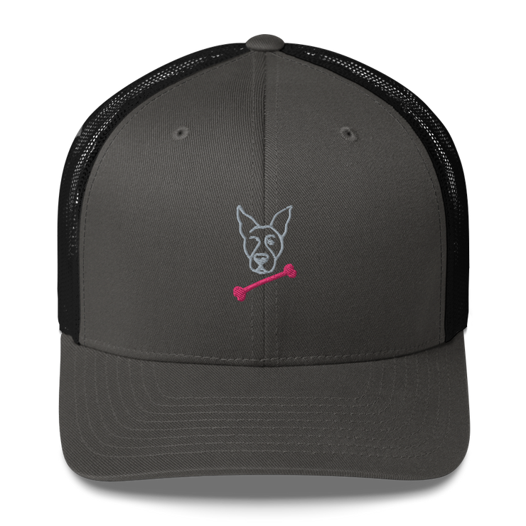 Bella Pink Bone Trucker Cap