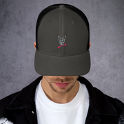 Bella Pink Bone Trucker Cap