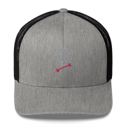 Bella Pink Bone Trucker Cap