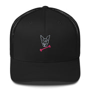 Bella Pink Bone Trucker Cap