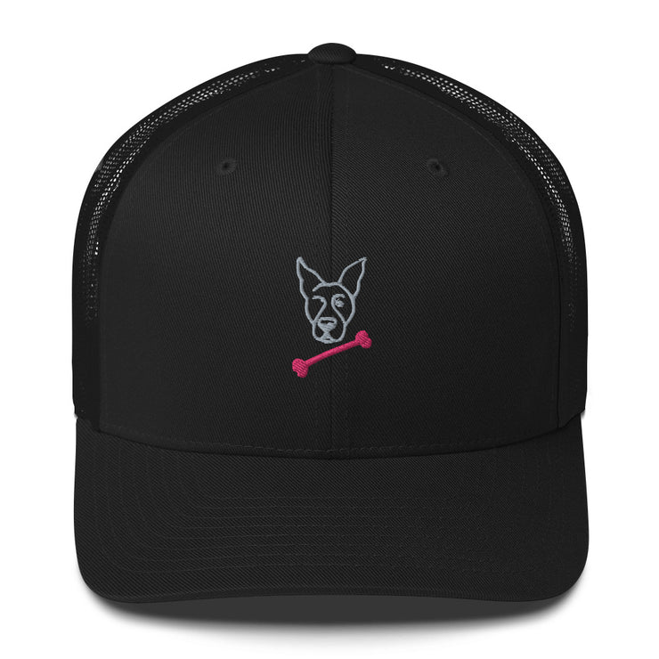 Bella Pink Bone Trucker Cap