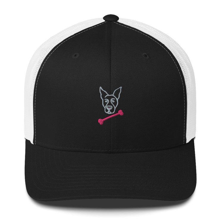 Bella Pink Bone Trucker Cap