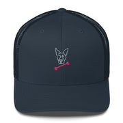 Bella Pink Bone Trucker Cap