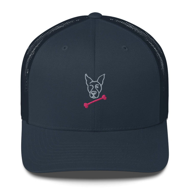 Bella Pink Bone Trucker Cap