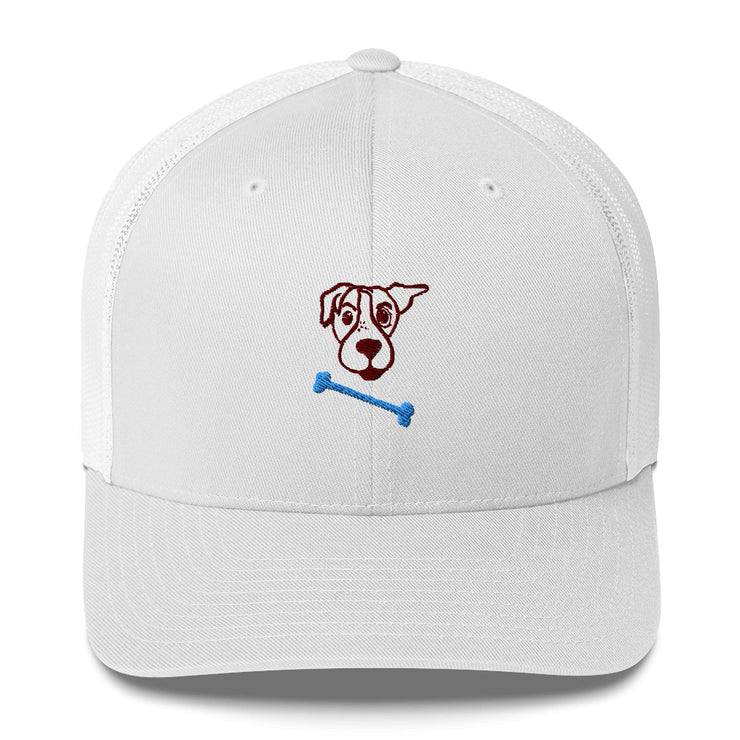 Walter Blue Bone Trucker Hat
